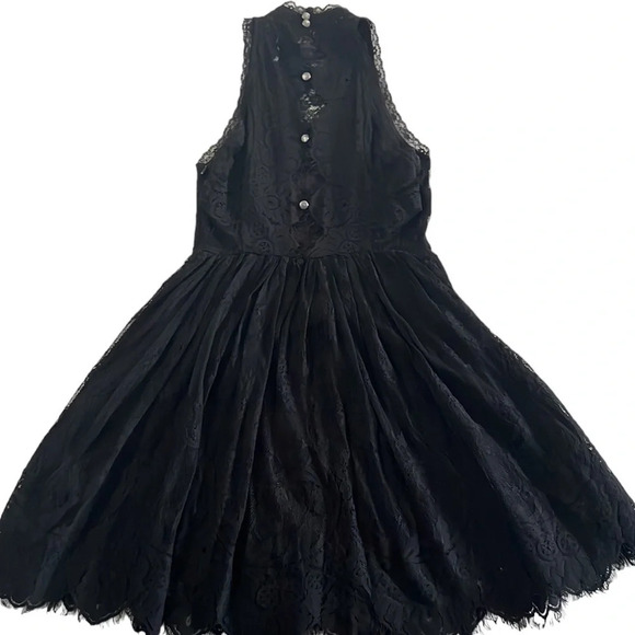 Free people “Verushka” lace Dress. Size 2 black - Picture 5 of 10